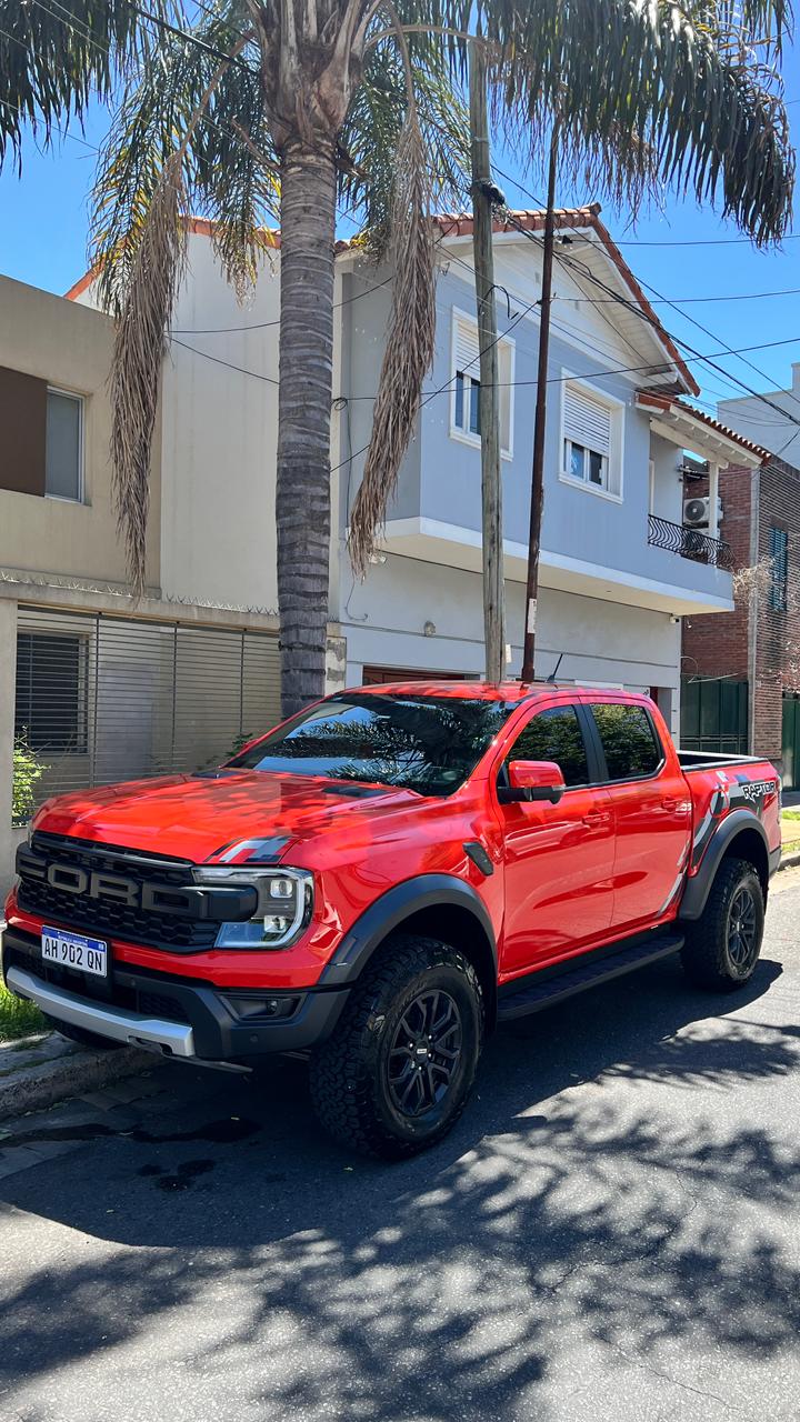 Ford Ranger Raptor con lavado premium y abrillantado por Prime Wash en Ramos Mejia
